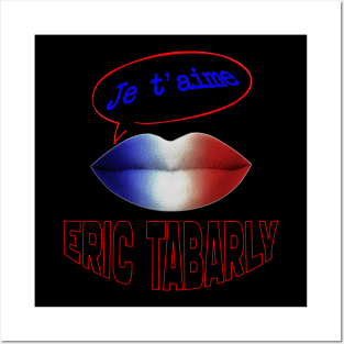 FRENCH KISS JE T'AIME ERIC TABARLY Posters and Art